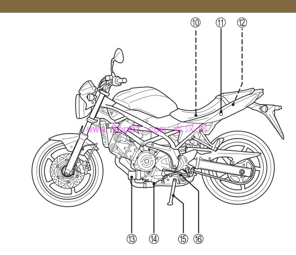 2017 铃木SV650 A L7用户使用手册(繁体字)车主操作指南 2016